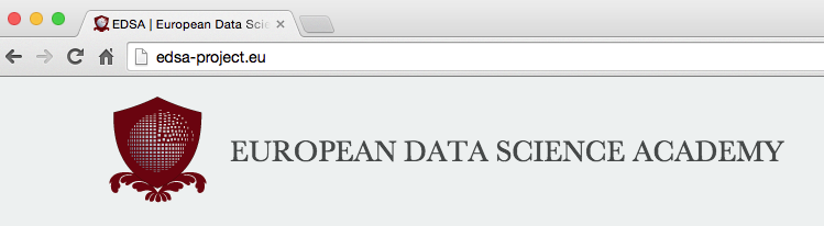 European Data Science Academy URL